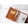 Moterm Pocket Luxe Ring Planner - Genuine Leather Binder Organiser