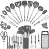 Kitchen Utensil Set-Silicone Cooking Utensils-33 Kitchen Gadgets & Spoons for