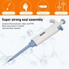 Lab Micropipette 0.1‑2.5ul Adjustable Volume Single Channel Pipettor Instruments Equipment