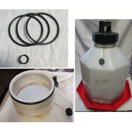 LITTLE GIANT NEW LITTLE GIANT / MPPF PLASTIC FOUNT WATER POULTRY CHICKEN CAP BASE O-RING - 1 O-RING