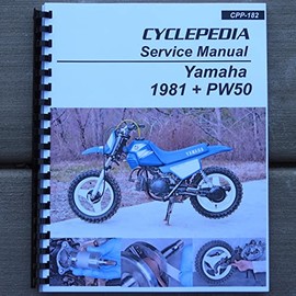 i5motorcycle Service & Repair Manual for Yamaha PW50 PW 50 Peewee MiniBike 1981-2023
