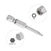 sourcing map H3 Hex Screwdriver Bit 1/4" Hex Shank 2"