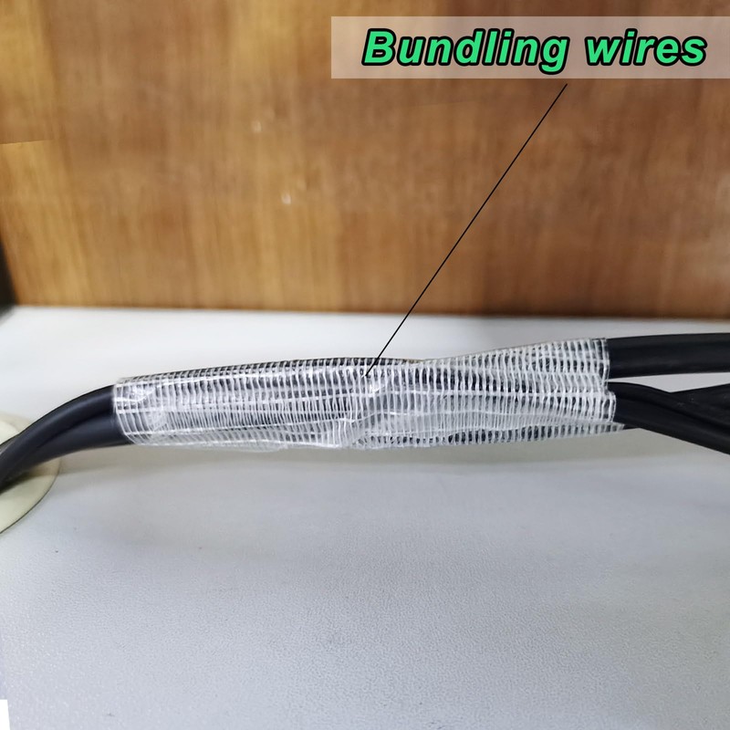 BOMEI PACK Cross Filament Strapping Tape 1 Roll of 6.7