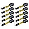 10 x SabreCut SCRSQ232_10 32mm SQ2 Square Magnetic Impact Screwdriver