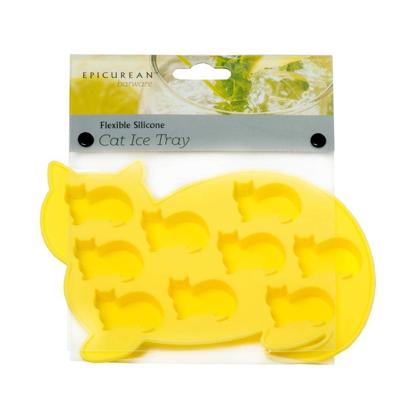 Epicurean Yellow Cat Ice Cube Tray