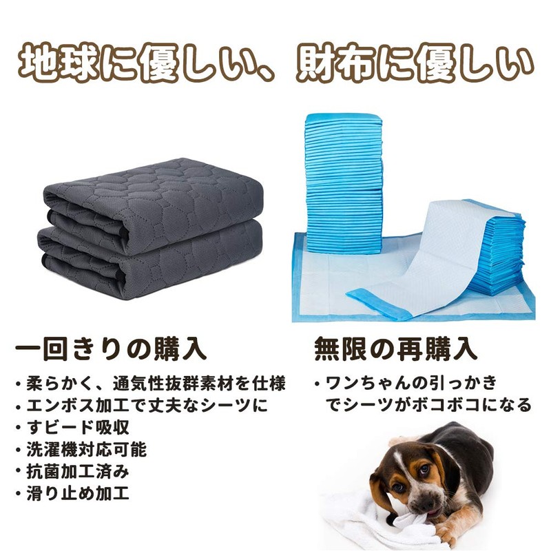 ULIGOTA Pet Sheets, Washable, For Cats, Dogs, Urine, Pets, Toilet