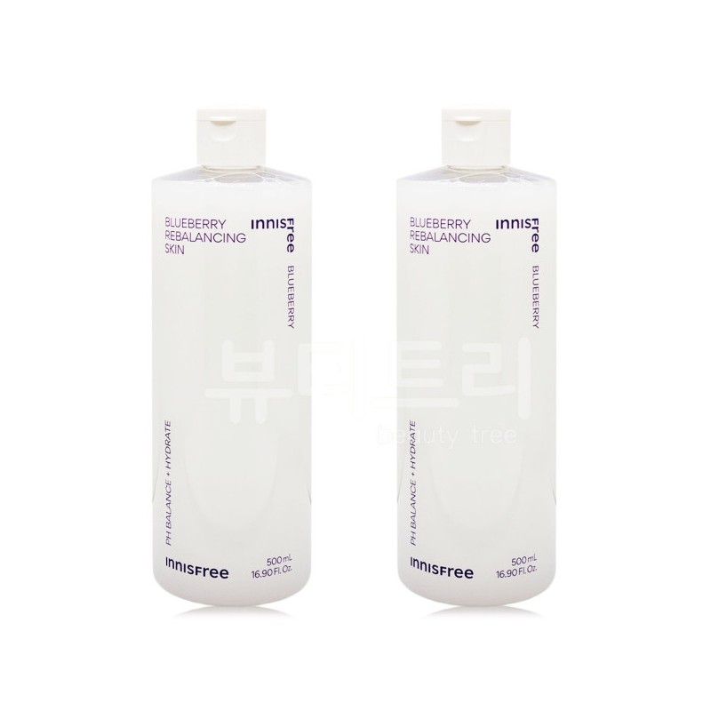 Innisfree Blueberry Rebalancing Skin 500ml + 500ml / 이니스프리 블루베리