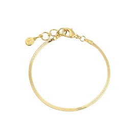 gorjana Women's Venice Mini Bracelet, 6.25 inch, Brass, no gemstone