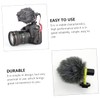 SUPVOX 2pcs Microphone Windproof Sweater Outdoor Camera Mic Cover Microphone