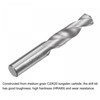 uxcell Solid Carbide Drill Bits, 8mm C2/K20 Tungsten Carbide Jobber