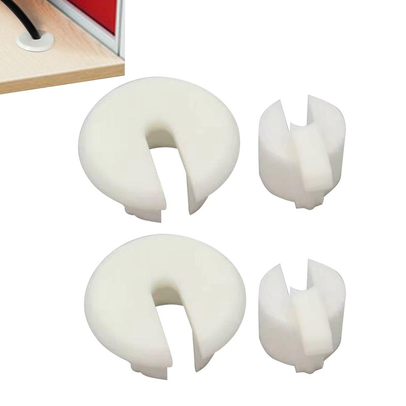 Cable Wall Bushing | Desk Cable Grommet - TV Wall