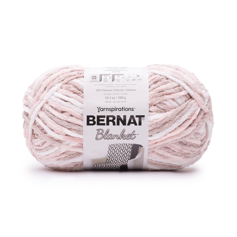 Bernat Blanket BB Salmon Sand Varg Yarn - 2 Pack