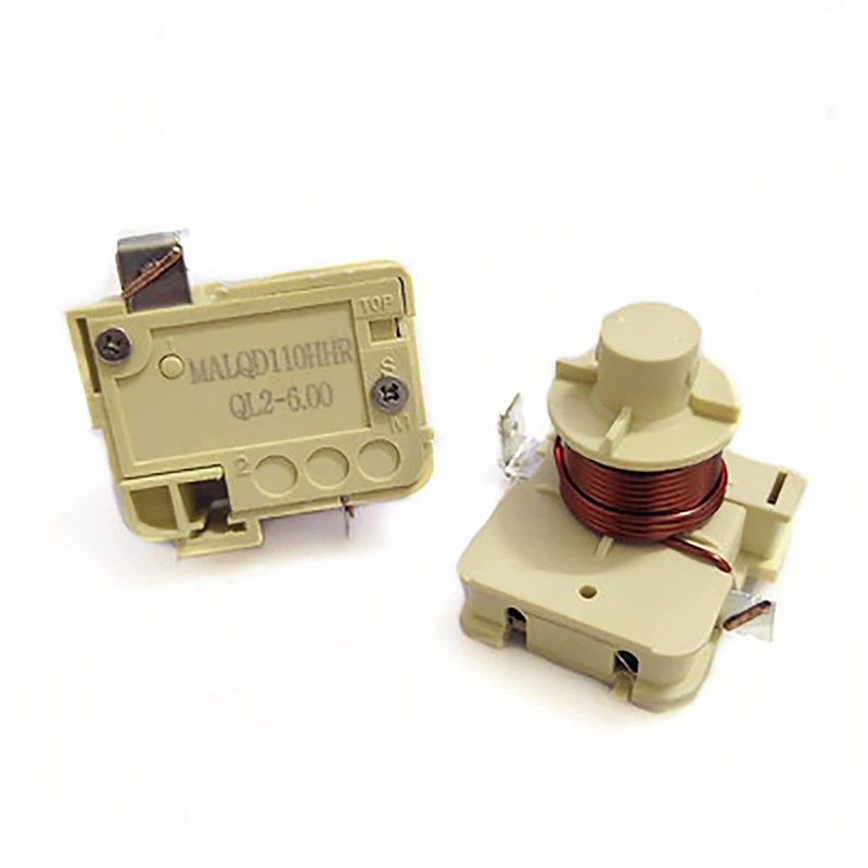 NUHFUFA Replacement Original QD110H QL2-6.0 Refrigerator Starter+Butterfly Protector, Compressor Heavy