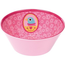 Sigikid 24778 Finky Pinky Melamine Bowl, 15 cm H x 9.5 cm Dia, Multi-Color