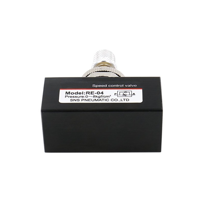 heschen Pneumatic Flow Speed Control Valve re-04 1/2 PT Port