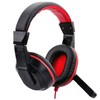 LALAFINA Adjustable Game Headphone with Noise Canceling Mic Wired Stereo