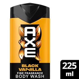 Axe Fine Fragrance Black Vanilla Shower Gel for Irresistibly Smooth Skin After Shower with a Spectacular Fragrance 225 ml