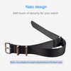 Replacement Thin Nylon Watch Strap Bands (10, 12, 13, 14,