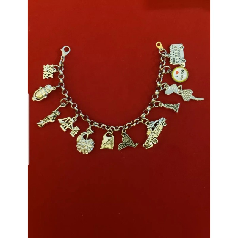 Unbranded New York Charm Bracelet