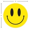 Smiley Face Stickers 1000 pcs | Yellow Happy Smile Stickers