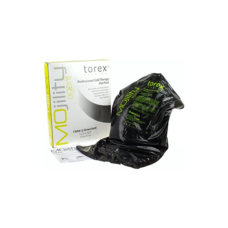 Torex Cold Pack Black Oversize 12.5 x 18.5 inches, Durable