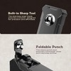 5-in-1 Torch Lighter with Tool, Holder, Punch, Draw Enhancer Tool,