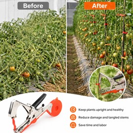 Plant Tying Machine for Garden Support – Handheld Tapener Tool for Vines, Tomatoes, Grapes & Greenhouses