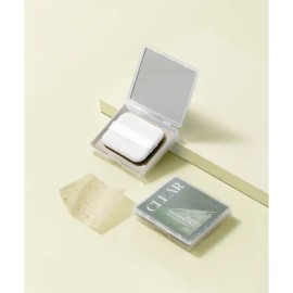 lir RIRE 4161868 Clear Oil Paper Pact + Add 1 Refill / RIRE 4161868 클리어 오일 페이퍼 팩트 + 리필 1개 추가