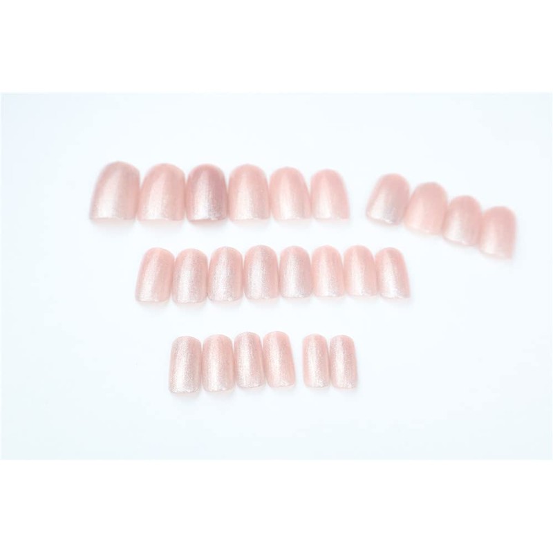 mallnoo 24 pcs Cute Elegant Nail Long Nail Tip Color