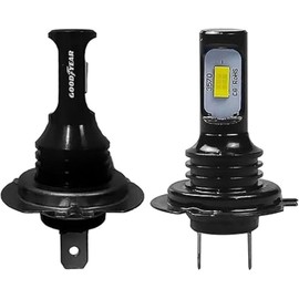 Goodyear 2pc/set H7 Car Bulb | High-Performance Halogen Headlight Bulbs| Bright & Long-Lasting| Perfect for Night Driving| Enhanced Visibility| Reliable & Durable| Fits Most Vehicles| Car Maintenance