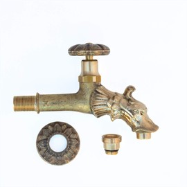 Antikas Tap | Brass Gargoyle for Fountain | Dragon Head Design