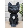 Ebros Sinister TeeHee Pets Grinning Black Cat Figurine 4"Tall Wild