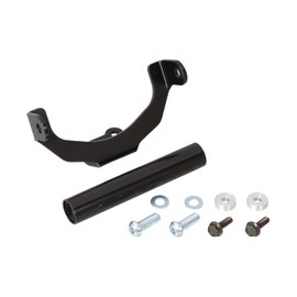 Kitaco K-Tour Black Multi-Purpose Bar PCX125 (JK05-1200001~) PCX160 (KF47-1200001~), Steel, Diameter 0.8 inches (22.2 mm), Total Length 5.1 inches (130 mm), Load Capacity 17.6 oz (500 g) or Less