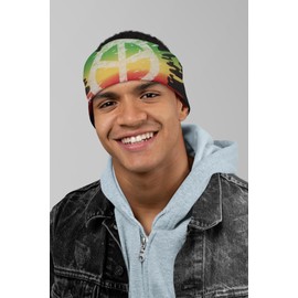 Motique Accessories Peace Sign Bandana