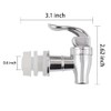 Walkinginrain Replacement Spigot for Beverage Dispenser,Push Style Spigots,Water Dispenser Replacement