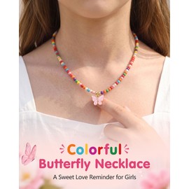 Kidbbi Necklace for Little Girl Kids Jewelry 5 7 6 8 Year Old Birthday Gift
