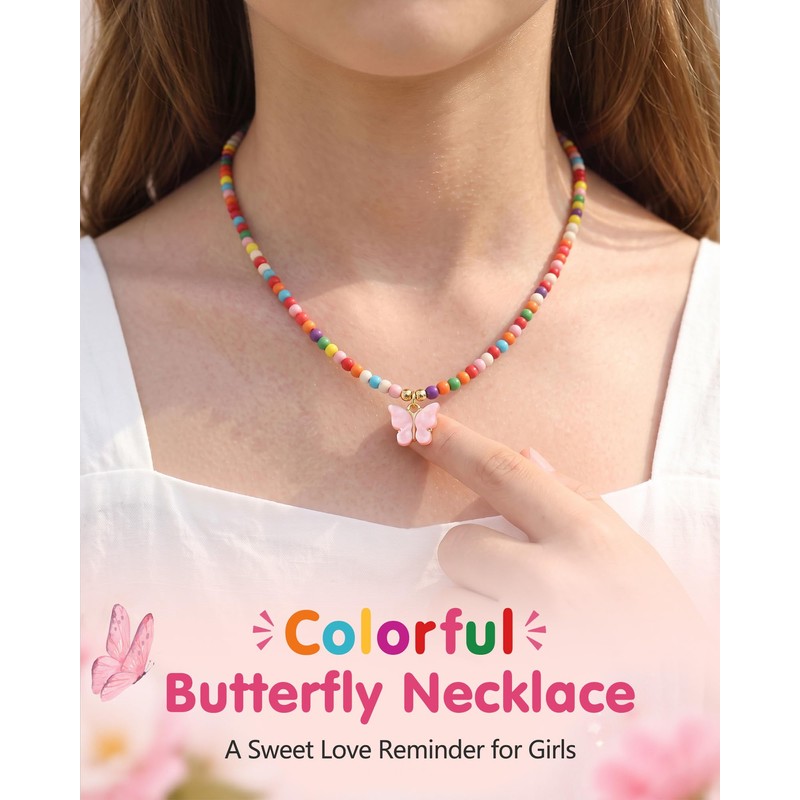 Kidbbi Necklace for Little Girl Kids Jewelry 5 7 6