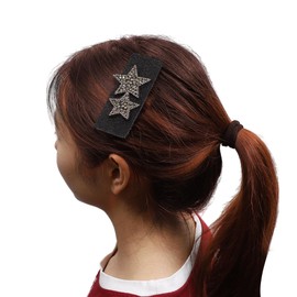 VOCOSTE Hair Pad, Square Shape Hair Pad Bangs Patch for Women, Hair Magic Tapes Hair Styling Accessories, Gray