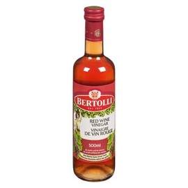 BERTOLLI Red Wine Vinegar, 500ml/16.9 fl. oz., (Imported from Canada)