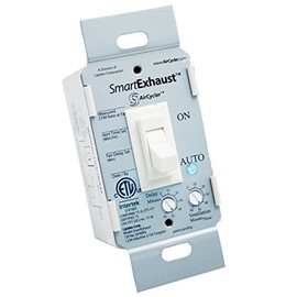 AirCycler SmartExhaust Time Switch, White - SE1-W by AirCycler
