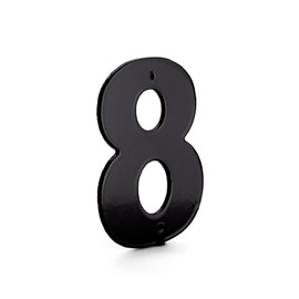 Montague Metal Products Helvetica Font Individual House Number, 8, 3-Inch
