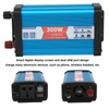 Car Power Inverter Pure Sine Wave 300W Continuous Dual USB
