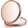 Unbranded Compact Mirror for Purse, Double-Sided 1X/2X Magnifying Metal Pocket