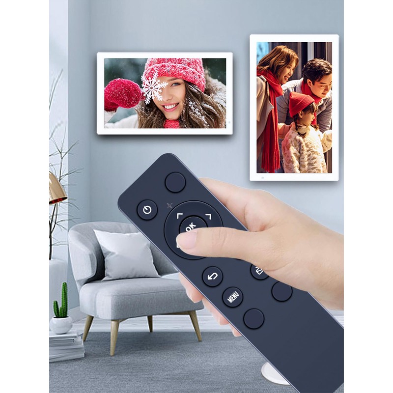 Replacement Remote Control for PixStar, Compatible with All Pix-Star Digital