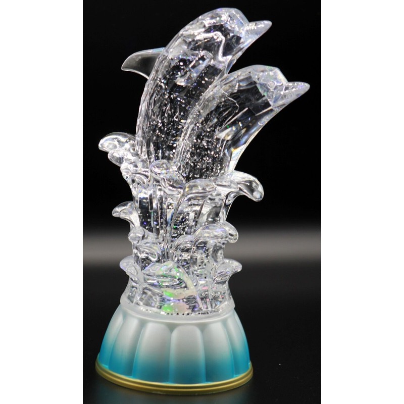 Pair of Dolphin, LED Lighted Sparkling Multi-Color Changing Home Decor