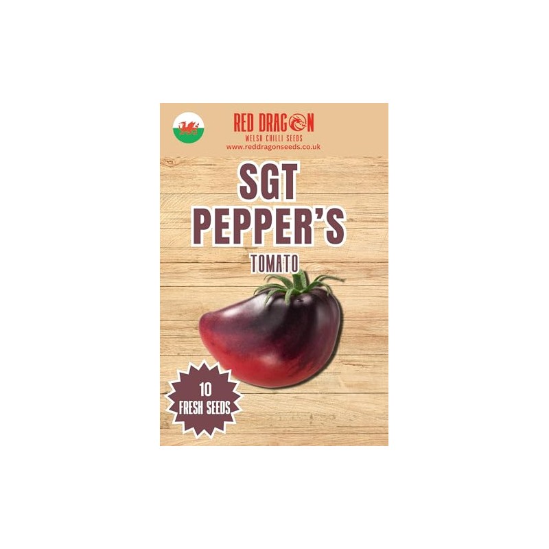 SGT Peppers Tomato Seeds - 10 Fresh SGT Peppers Beefsteak