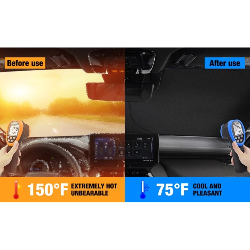 Neverland 1pc Car Windshield Front Window Sun Shade Cover Visor