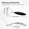 Y-peeler, Peelers For Kitchen with a Sharp Blade and Eye