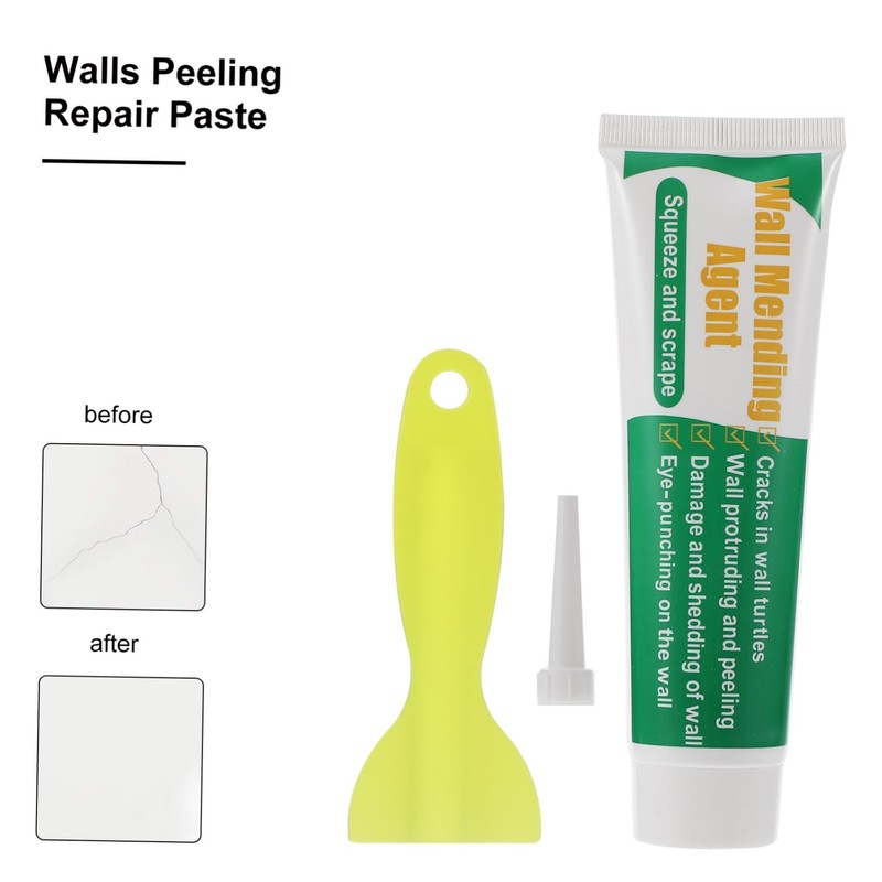 LALAFINA 1 Set Wall Repair Cream Wall Mending Agent with