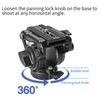 YC Onion FH60 Fluid Head for Tripod, Pineta Pro Monopod,